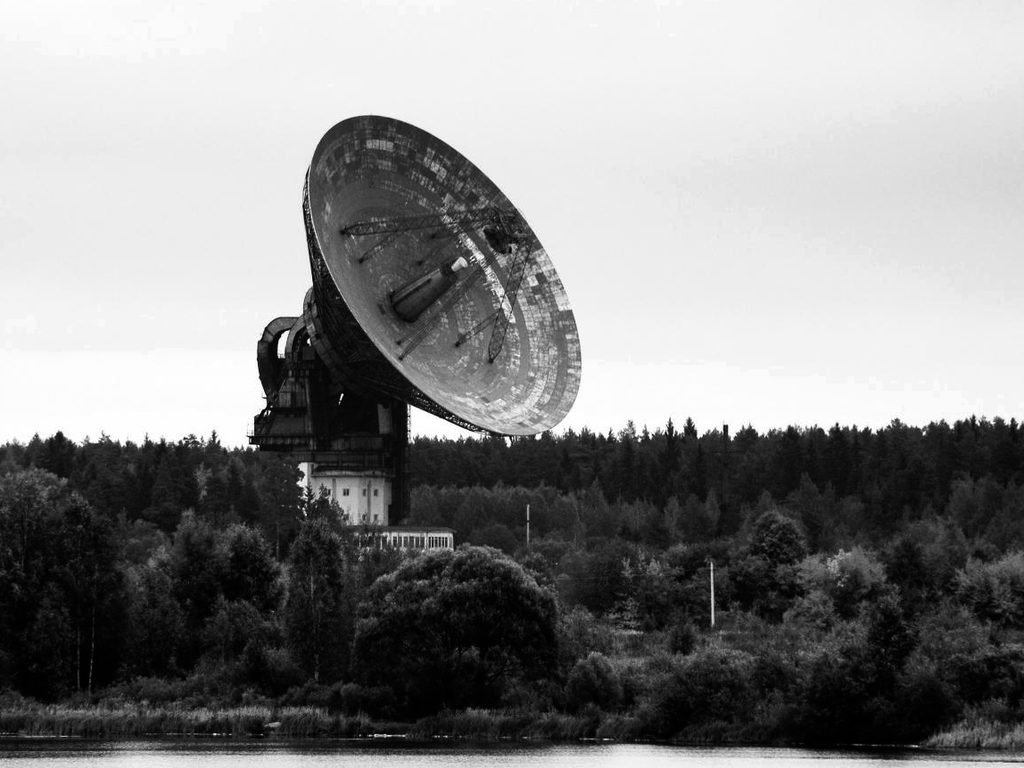RT-64 radio telescope in Kalyazin