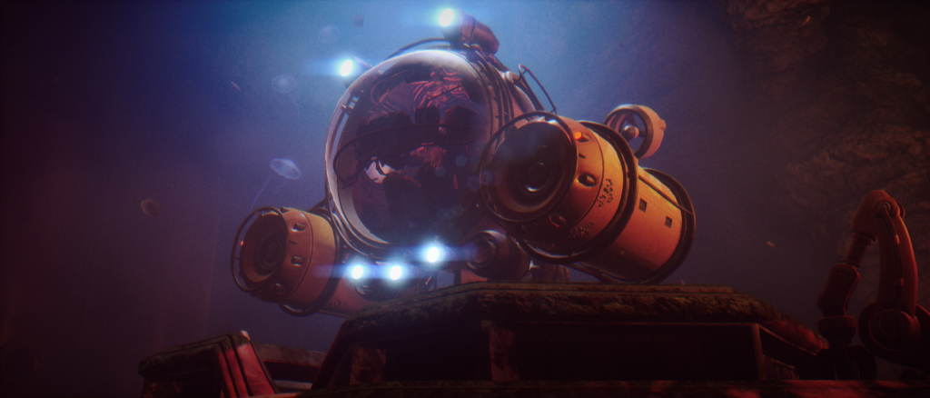 Imagen de un minisubmarino